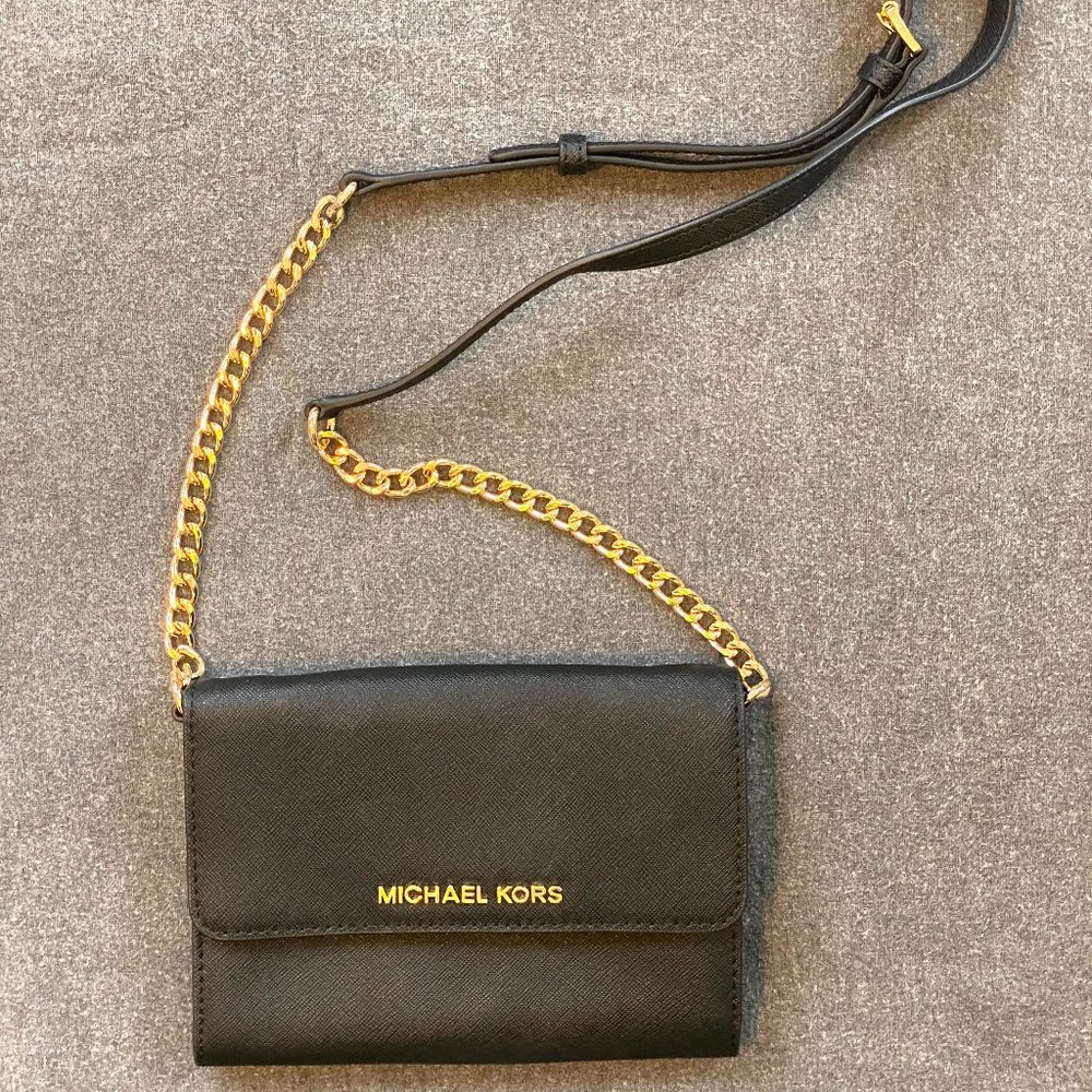 Michael Kors Small Crossbody Purse, Black